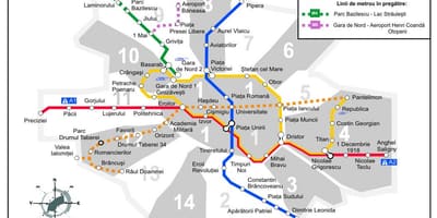 Քարտեզ metrorex 
